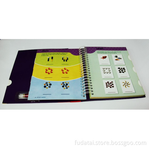 Write slide and wipe board book